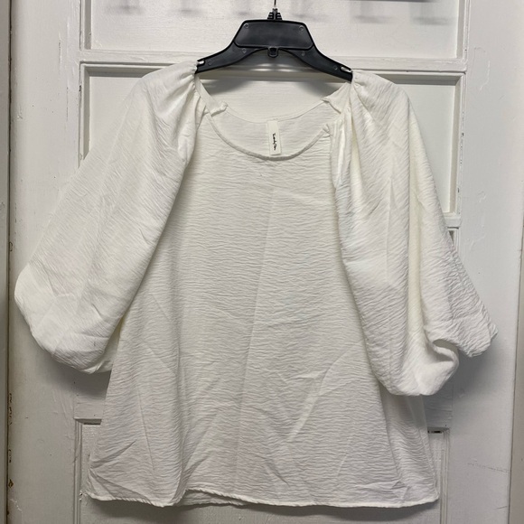 Twenty ten women’s ballon sleeves top size Large - Picture 1 of 8
